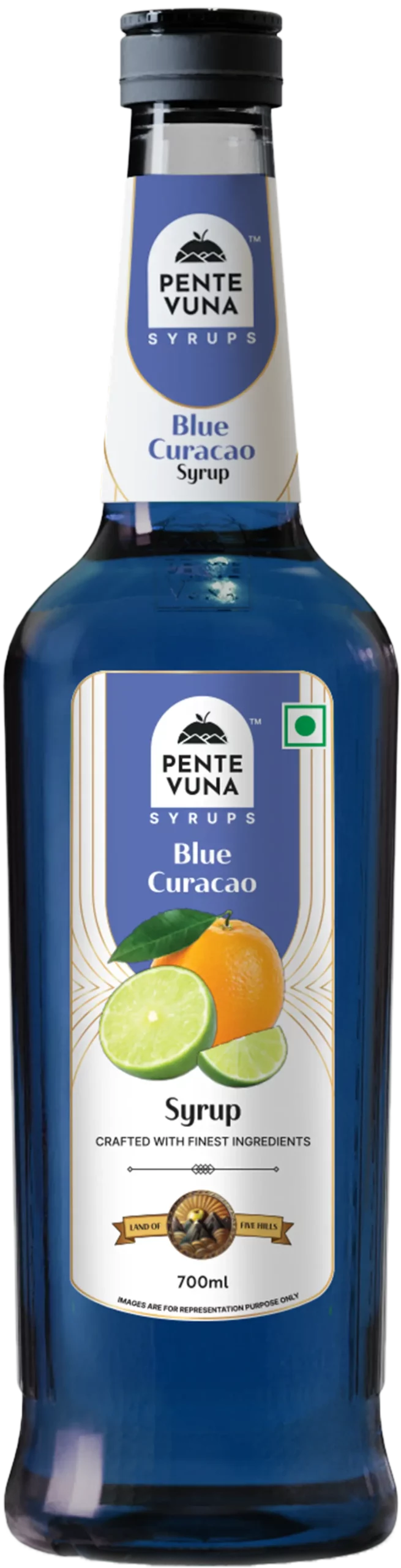 Blue Curacao Bottle