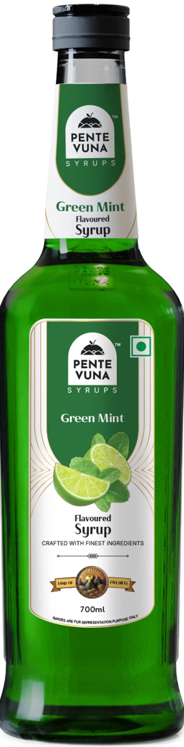 Green Mint Syrup_Bottle